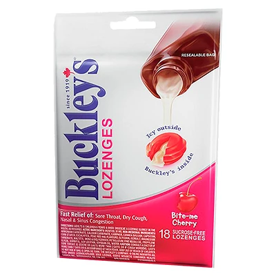 Buckley's Lozenges - Bite Me Cherry - 18s