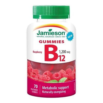 Jamieson Vitamin B12 Gummy Dietary Supplements - 70's