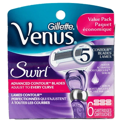 Gillette Venus Swirl Advanced Contour Blades - 6s