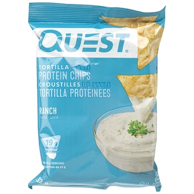 Quest Tortilla Style Protein Chips - Ranch - 32g