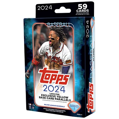 2024 Topps MLB Series 1 Hanger Pack - 59 Cards