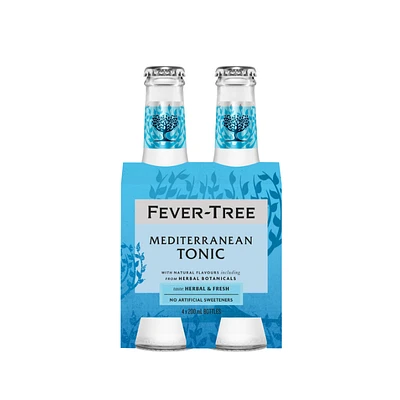 Fever-Tree Mediterranean Tonic Water - 4x200ml