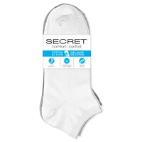 Secret Cotton Low Cut Socks - 3 pair 6964A