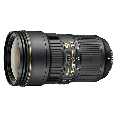 Nikon AF-S - FX 24-70mm F2.8E VR Lens - Black - 20052