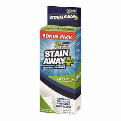 Stain Away Plus Denture Cleaner - 230g