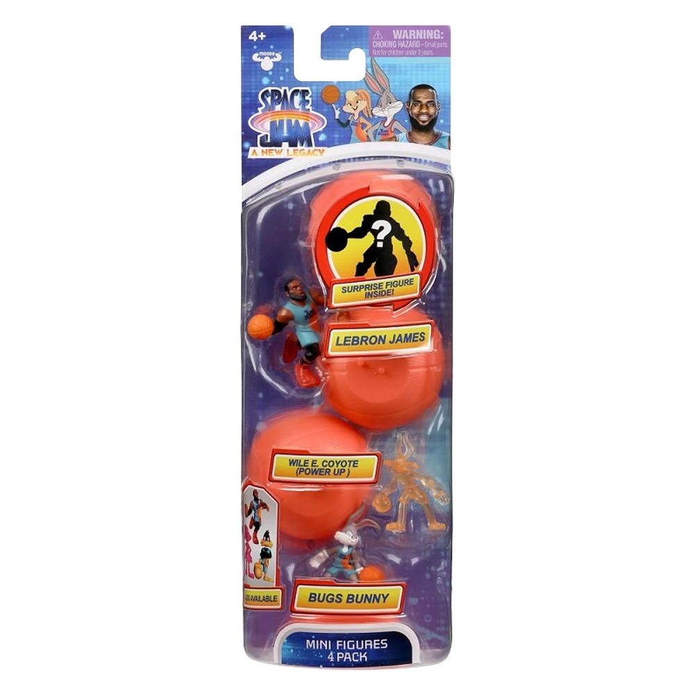 Space Jam A New Legacy Mini Figure - Assorted - 4 pack