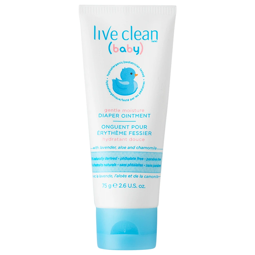 Live Clean Diaper Rash Ointment - 75g