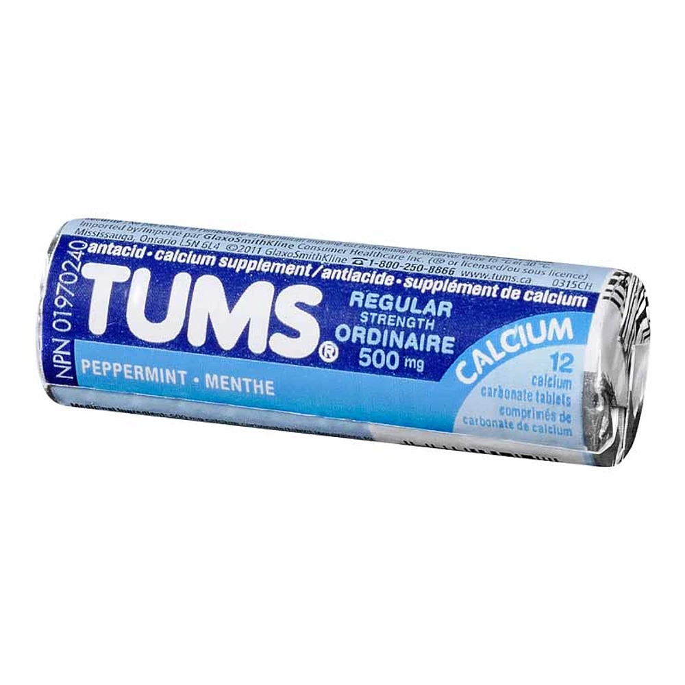 Tums Regular - 12s