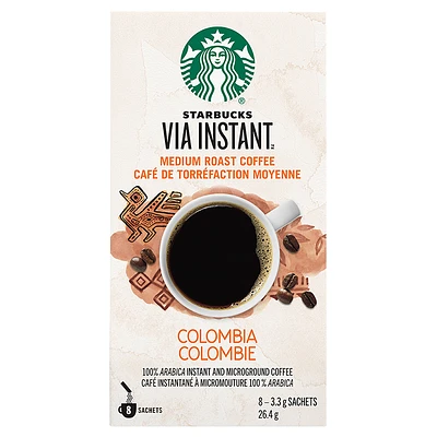 Starbucks VIA Instant Coffee - Colombia - 8s