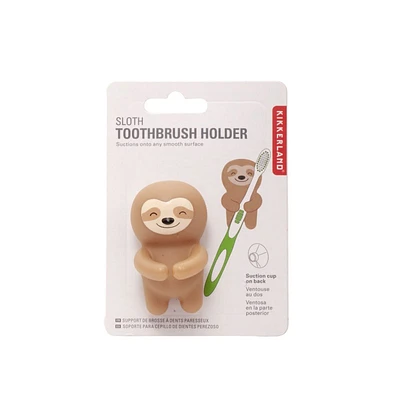 Kikkerland Sloth Toothbrush Holder