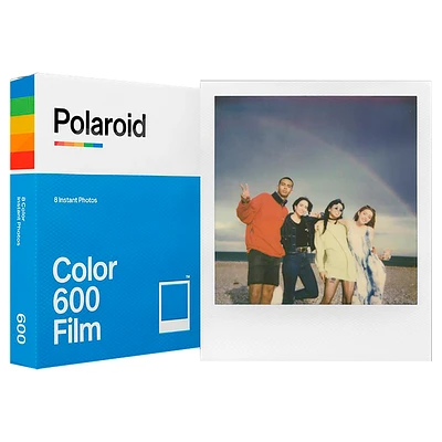 Polaroid Colour 600 Instant Film - 8 Exposures - PRD006002