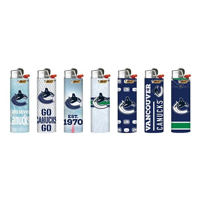 BIC Full-Size Lighter - Vancouver Canucks - Single - Assorted