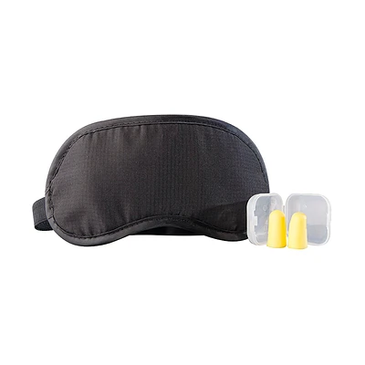 Austin House Eye Mask & Ear Plugs Set - Black - AH78EM91