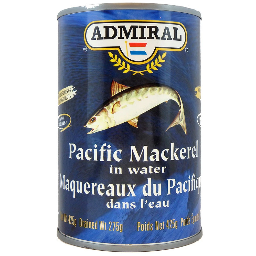 Admiral Pacific Jack Mackerel in Water - 425g