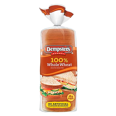 Dempster's 100% Whole Wheat Bread - 675 g