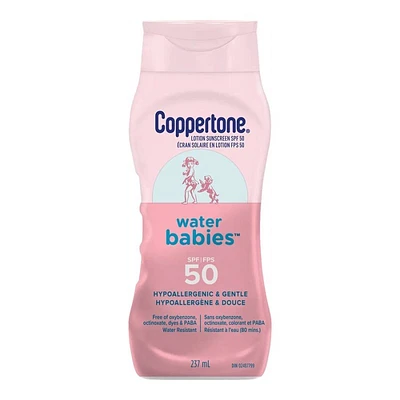 Coppertone Water Babies Sunscreen Lotion - SPF 50 - 237ml