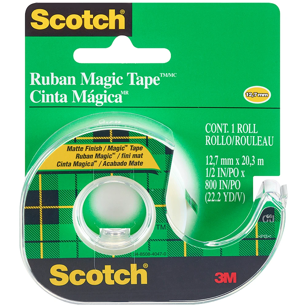 3M Scotch Magic Tape - 12.7mm x 20.3m