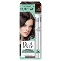 L'Oreal Magic Root Rescue Root Colouring Kit - 3 Soft Black