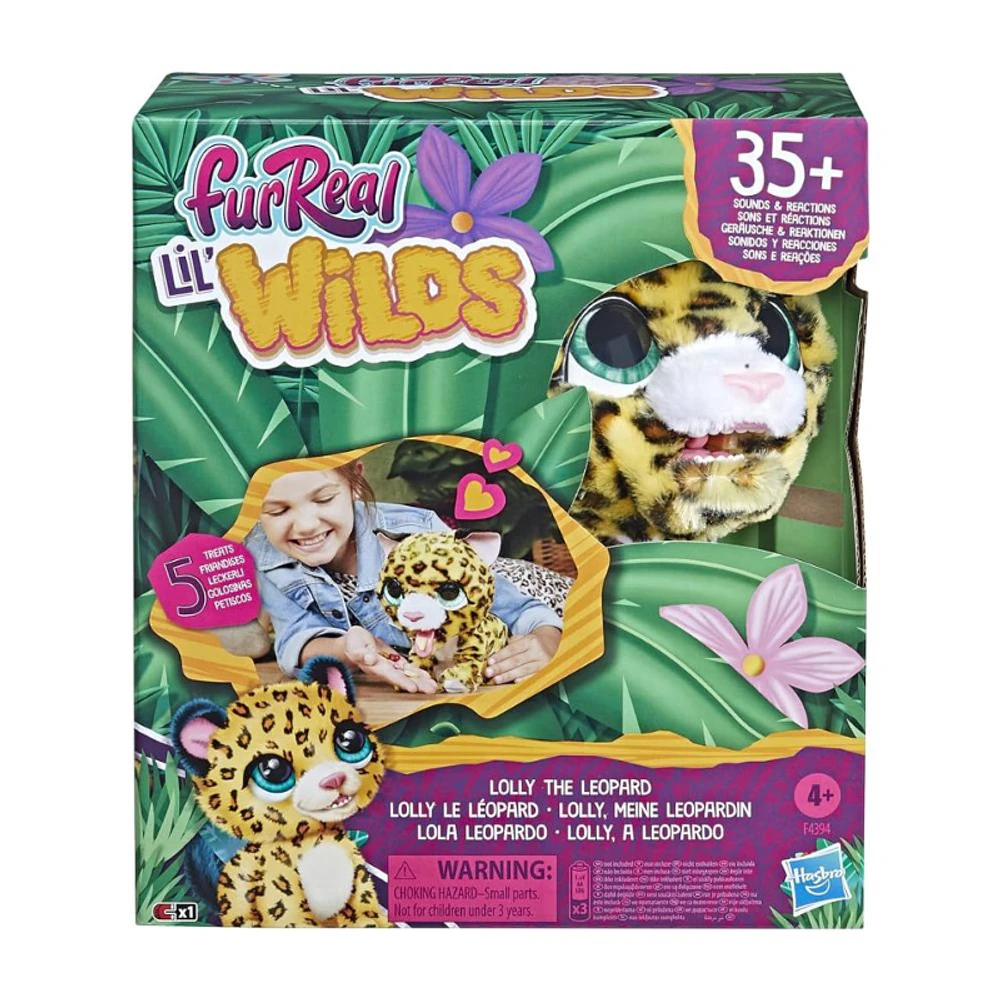 furReal Lil' Wilds Lolly The Leopard Animatronic Interactive Toy