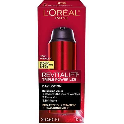 L'Oreal Revitalift Triple Power LZR Day Lotion SPF30 - 50ml