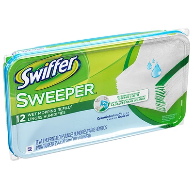 Swiffer Wet Disposable Cloths - 12s