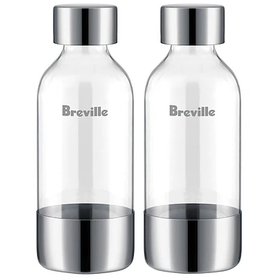 Breville the InFizz Bottles - 0.6L - 2 Pack