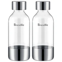 Breville the InFizz Bottles - 0.6L - 2 Pack