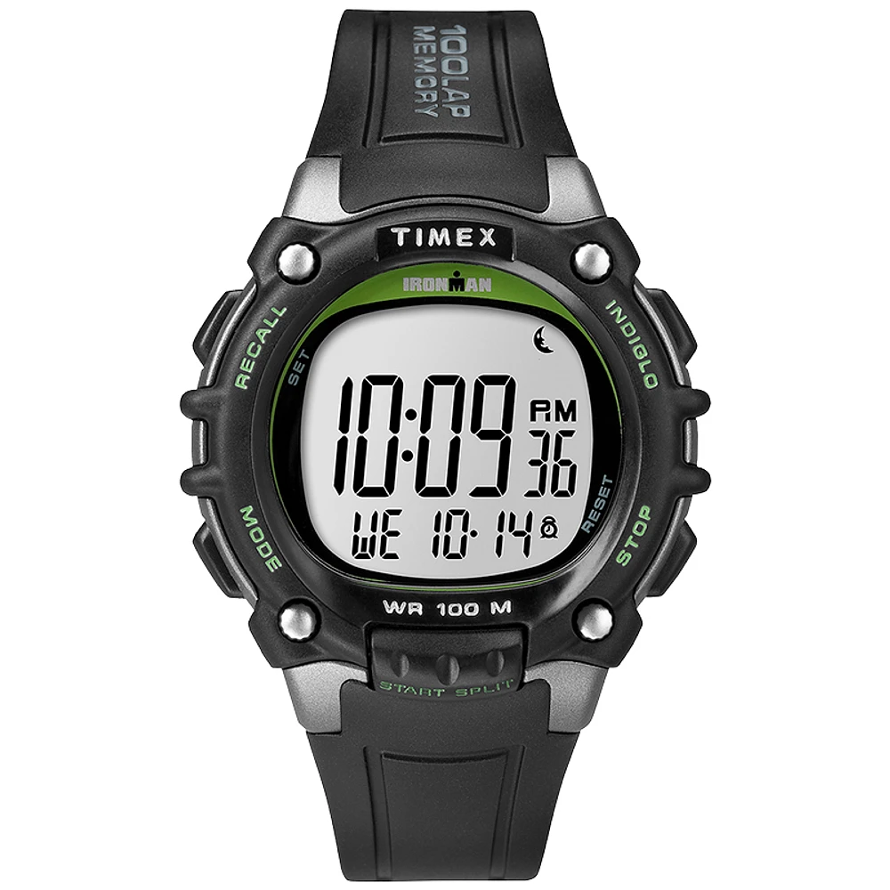 Timex Ironman Watch - Black/Green - TW5M03400GP