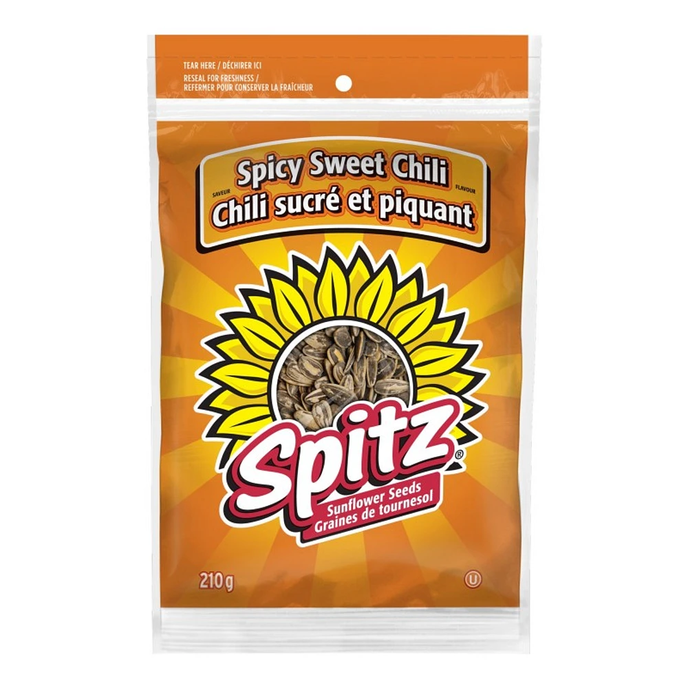 Spitz Sunflower Seeds - Spicy Sweet Chili - 210 g