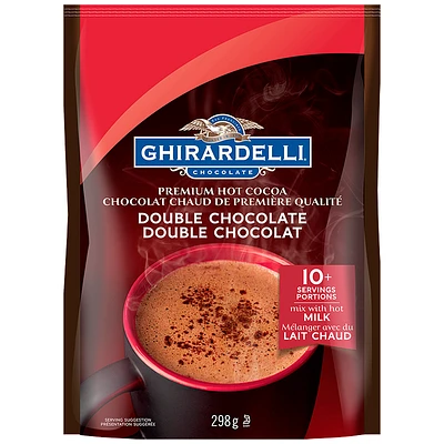 Ghirardelli Premium Hot Chocolate Mix - Double Chocolate - 298g