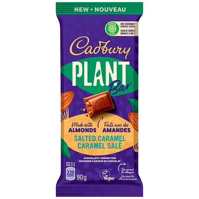 Cadbury Plant Bar - Salted Caramel - 90g