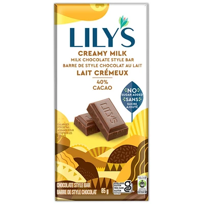 Lilly's Creamy Milk Chocolate Bar - 85g