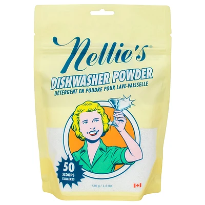 Nellie's Dishwasher Powder - 726g