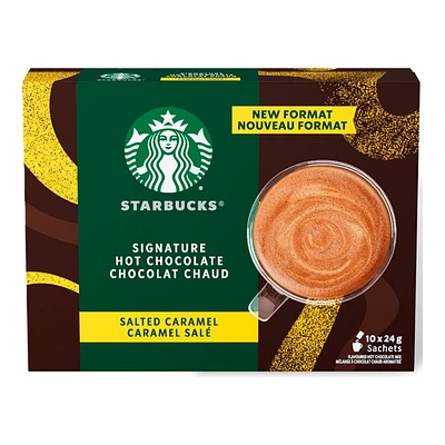 Starbucks Signature Hot Chocolate - Salted Caramel - 10 x 24g