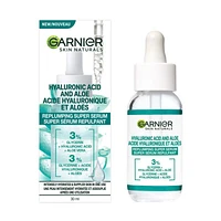 Garnier Skin Naturals Hyaluronic Acid and Aloe Replumping Super Serum - 30ml