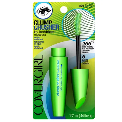 CoverGirl Clump Crusher Water Resistant Mascara by LashBlast - Very Black