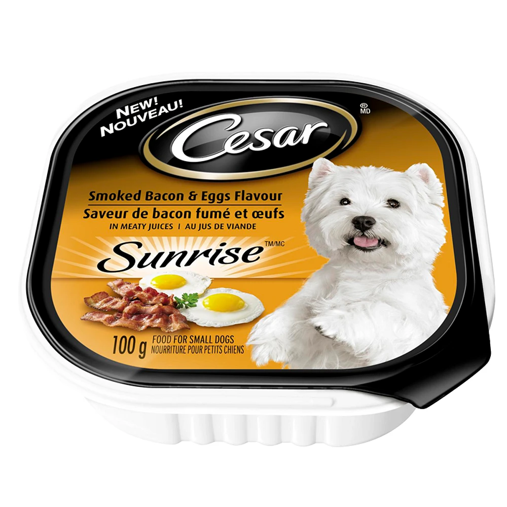 Cesar Dog Food - Bacon and Egg - 100g