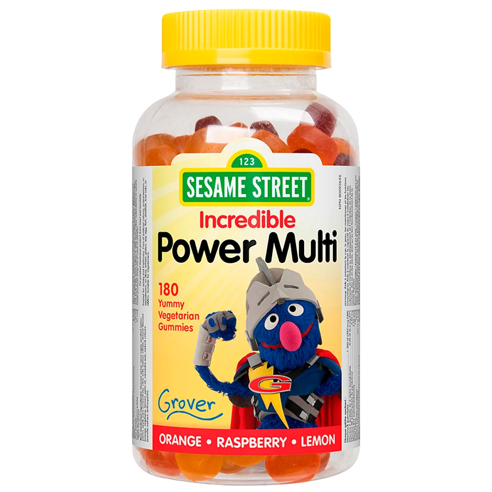 Sesame Street Incredible Power Multi - 180s