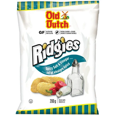 Old Dutch Potato Chips - Salt Salt and Vinegar