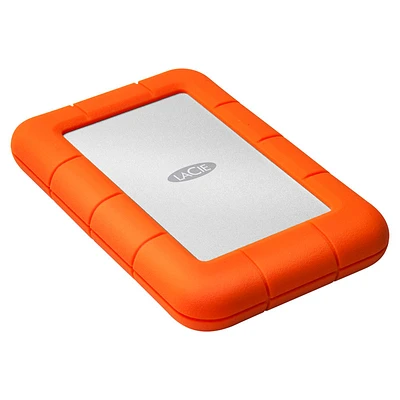 Lacie Rugged External Harddrive - 1TB - Mini USB 3.0 - Orange - LAC301558