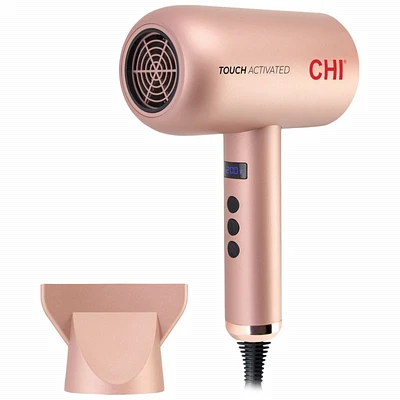 CHI 1500 Series Touch Activated Hairdryer - Rose Gold - CA8572