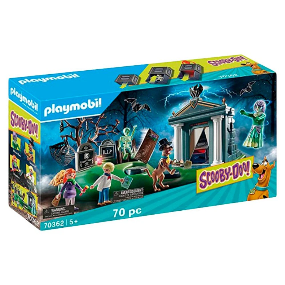 Playmobil Scooby-Doo! Adventure In The Cemetery