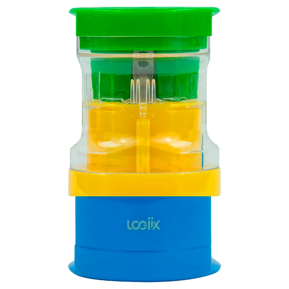 Logiix World Traveler II Travel Adapter - /Yellow/Blue