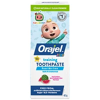 Orajel Kids Natural Training Toothpaste - Watermelon - 42.5g