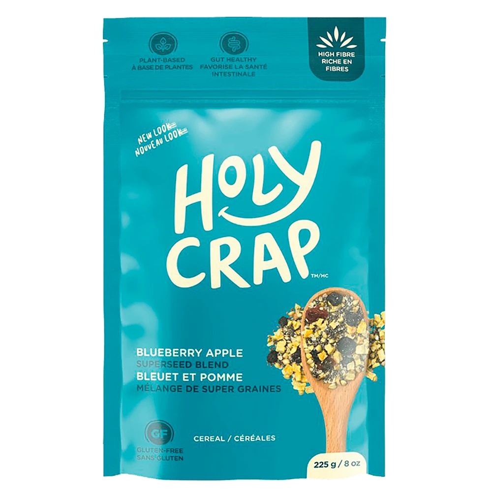 Holy Crap Cereal - Blueberry Apple - 225g