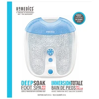 HoMedics Deep Soak Foot Spa with Heat - FB-65-CA