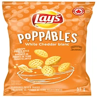 Lay's Poppables Potato Snacks - White Cheddar - 57g