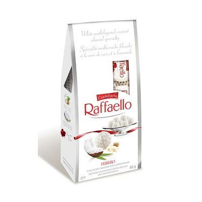 Raffaello Coconut Almond Specialty Chocolate, 8's - 80g