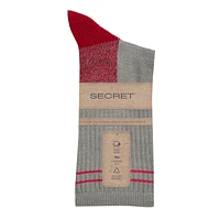 Secret Colour Block Crew Socks