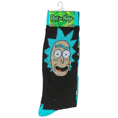 Rick and Morty Socks - Black